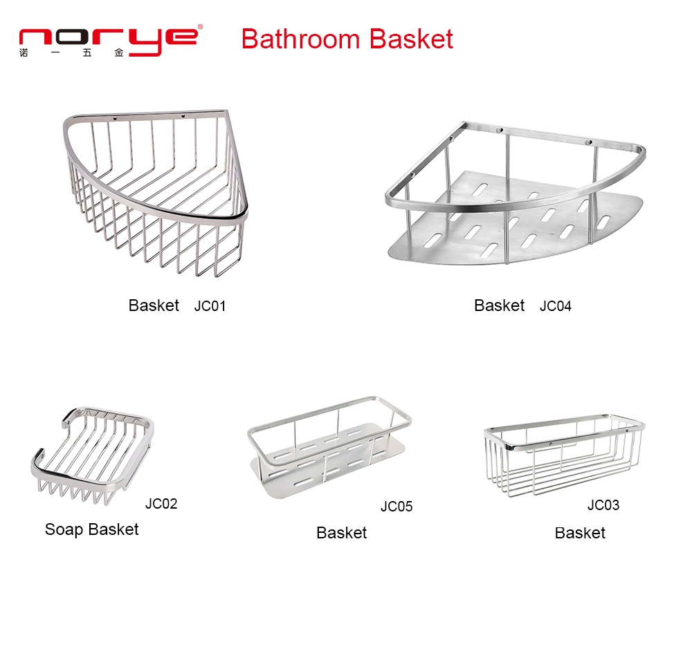 Stainless Steel Shower Caddy Basket Shelf Bathroom Shower Shelf